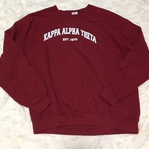 Kappa Alpha Theta Crest Sweatshirt